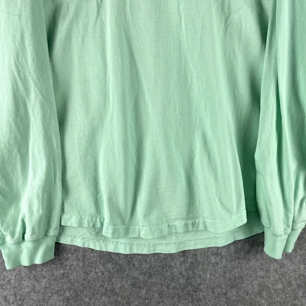 Disney Star Wars Mandalorian Spirit Jersey Adult XL Green Baby Yoda Long Sleeve - Picture 3 of 13